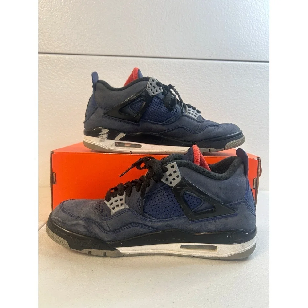 Air Jordan 4 Retro Winterized Loyal Blue Mens Size 8.5 #2533